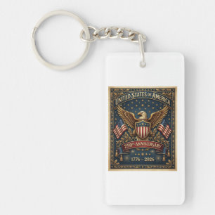 America's 250th Version 1 Key Ring