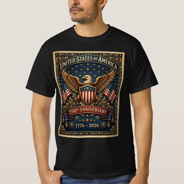 America's 250th Version 1 T-Shirt (Front)