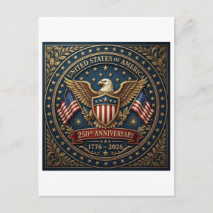 America's 250th Version 3 Postcard