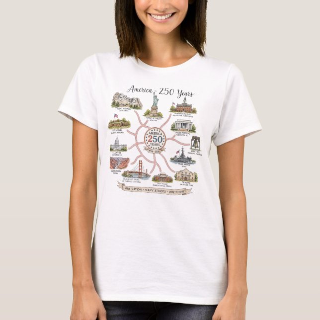 America's 250th Year T-Shirt (Front)