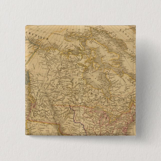 Americas 2 15 cm square badge (Front)