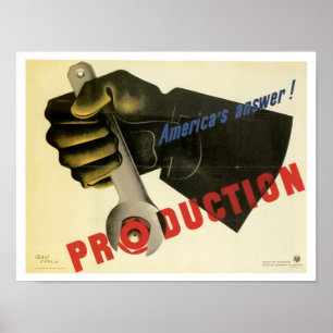 America's Answer! Production Poster