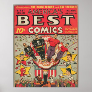 Americas Best Comics Comic Book Cover Poster