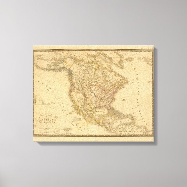 Americas Canvas Print (Front)
