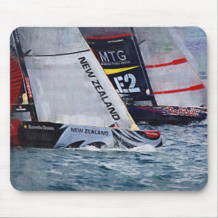 America's cup 2007 ,valencia, Spain , sailing, boa Mouse Mat