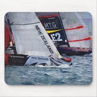 America's cup 2007 ,valencia, Spain , sailing, boa Mouse Mat