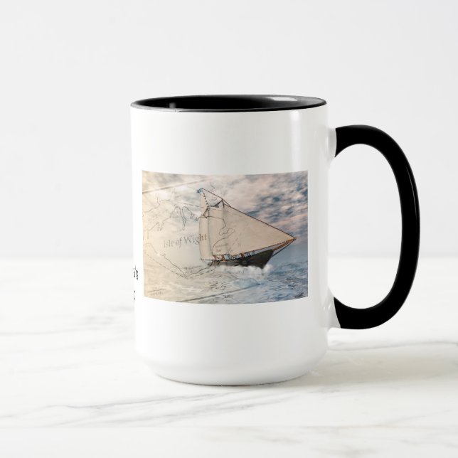 America's cup . . . the beginning (Right)