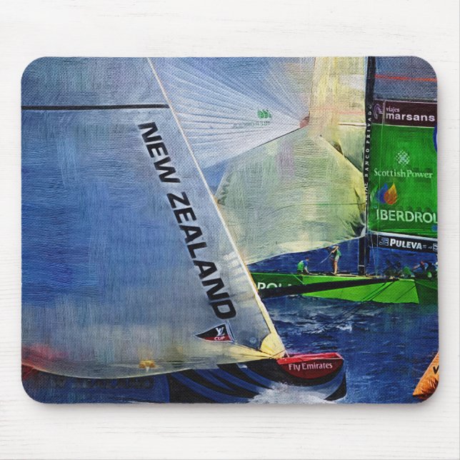 America's Cup, Valencia Spain 2007 Mouse Mat (Front)