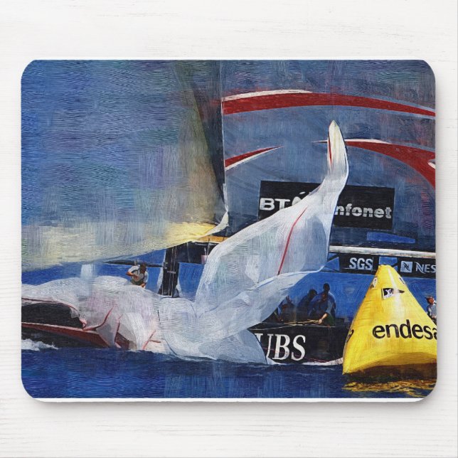 America's Cup, Valencia Spain 2007 Mouse Mat (Front)