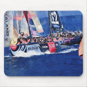 America's Cup, Valencia Spain 2007, Team New Zeala Mouse Mat