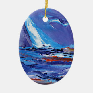America's Cup Yachting Ceramic Tree Decoration