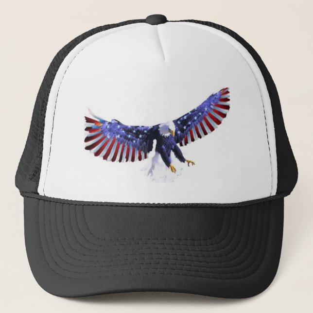 America's eagle trucker hat (Front)