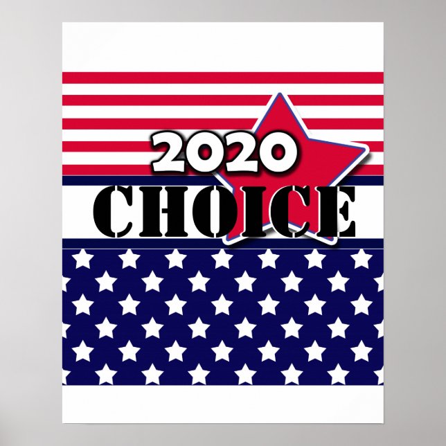 America's election, 2020, election, personalised, poster (Front)