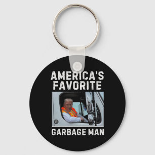 America's Favourite Garge Man Trump 2024  Key Ring