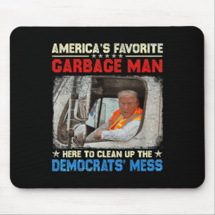 America's Favourite Garge Man Trump Rides In Garge Mouse Mat