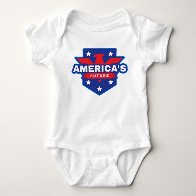 America's Future Baby Bodysuit (Front)