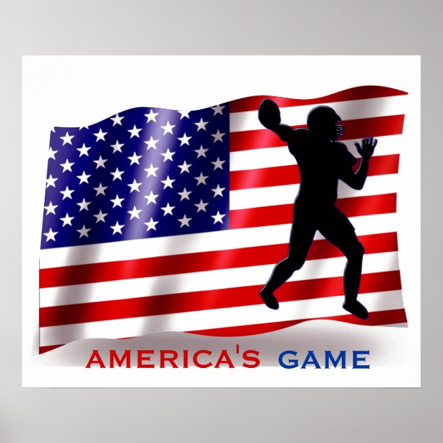 AMERICA'S GAME POSTER (Front)