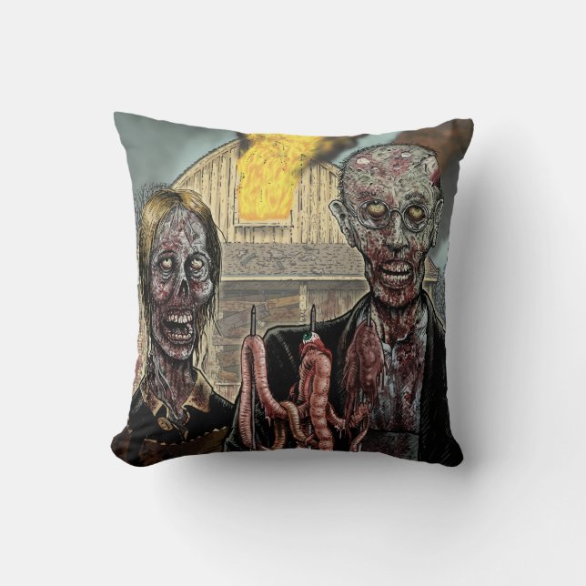 "America's Got Zombies" Pillow (Front)