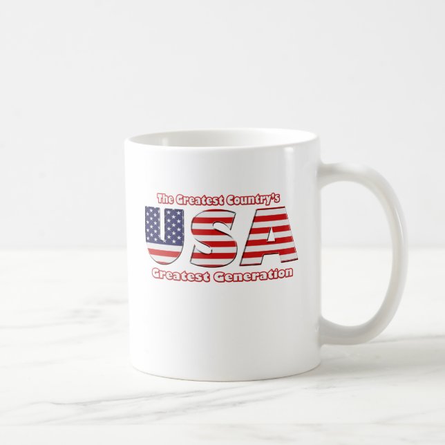 America's Greatest Generation Coffee Mug (Right)