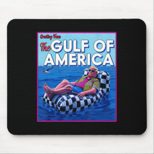 America's Gulf Mexico Presdent Sombrero Summer Mouse Mat