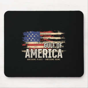 Americas Gulf Of Usa Grunge Patriotic Mouse Mat