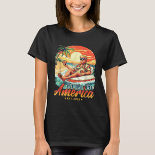 Americas Gulf Trump 2024 Retro Beach Usa America M T-Shirt