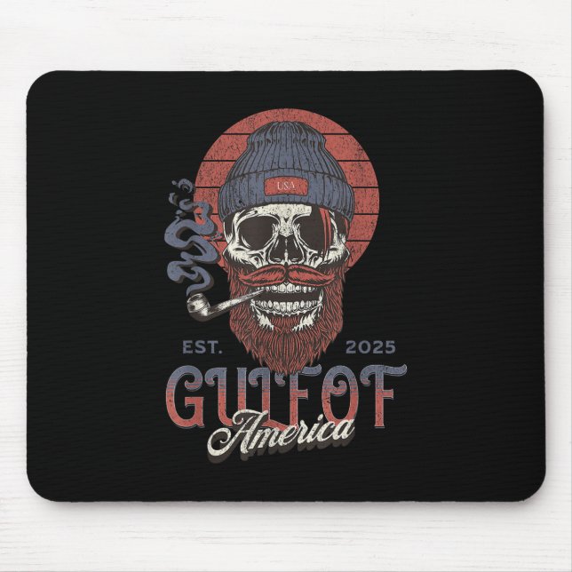Americas Gulf Trump Mexico American President Trum Mouse Mat (Front)