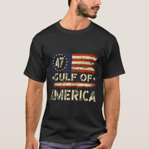 America's Gulf Vintage American Flag Gulf Mexico T-Shirt