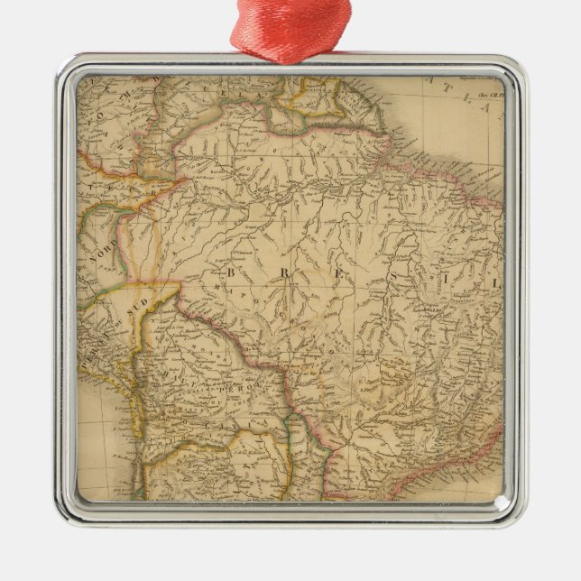 Americas Metal Tree Decoration (Front)