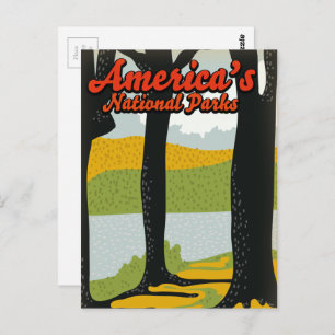 America's National Parks Postcard