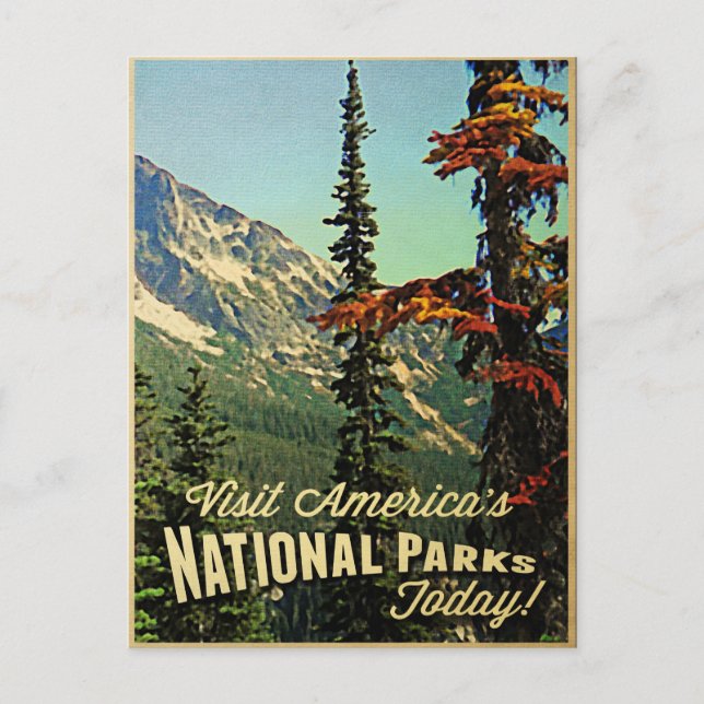 America's National Parks Postcard (Front)