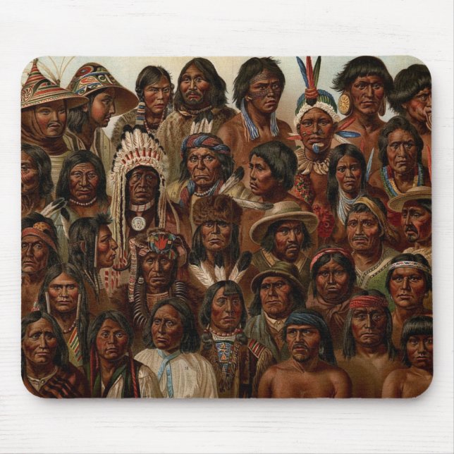 America's Natives Mouse Mat (Front)