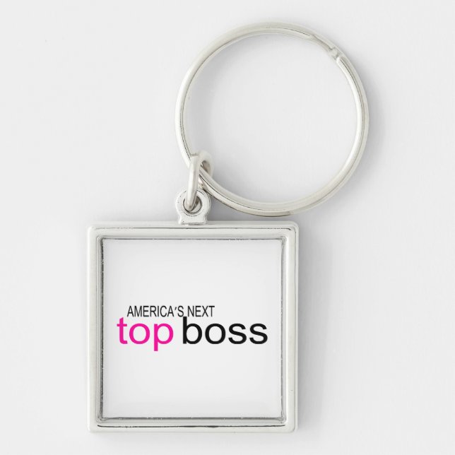 Americas Next Top Boss Key Ring (Front)