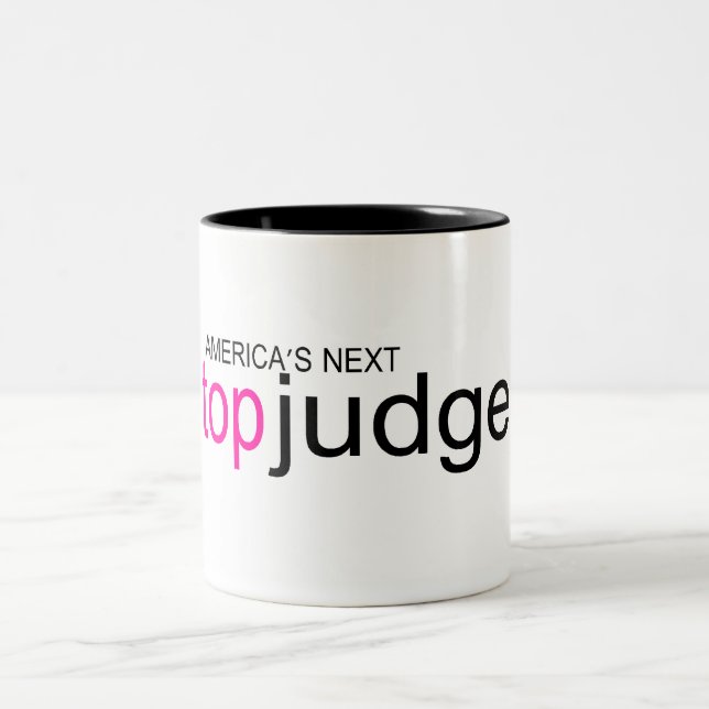 Americas Next Top Judge Two-Tone Coffee Mug (Center)