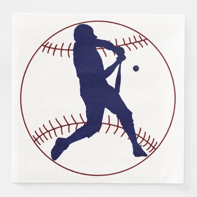 America's Pastime Dinner Napkins (Front)