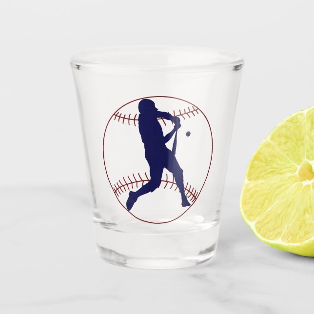 America's Pastime Shot Glass (Front)