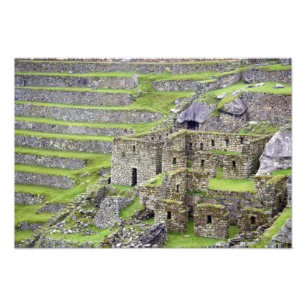 Americas, Peru, Machu PIcchu. The ancient 2 Photo Print