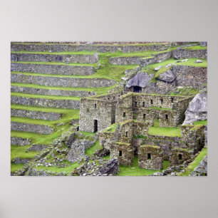 Americas, Peru, Machu PIcchu. The ancient 2 Poster