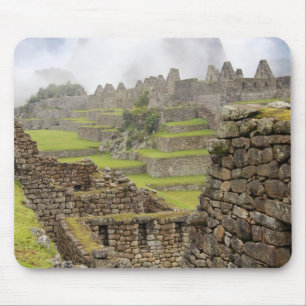 Americas, Peru, Machu PIcchu. The ancient Mouse Mat
