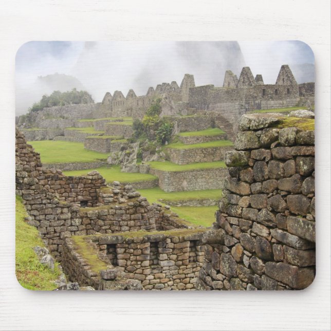 Americas, Peru, Machu PIcchu. The ancient Mouse Mat (Front)