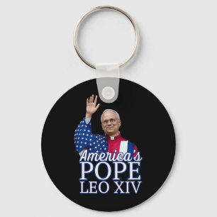 Americas Pope Leo Xiv First American Pope From Chi Key Ring