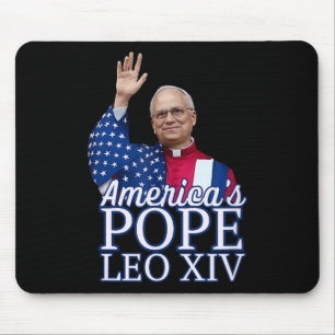 Americas Pope Leo Xiv First American Pope From Chi Mouse Mat