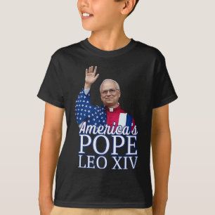 Americas Pope Leo Xiv First American Pope From Chi T-Shirt
