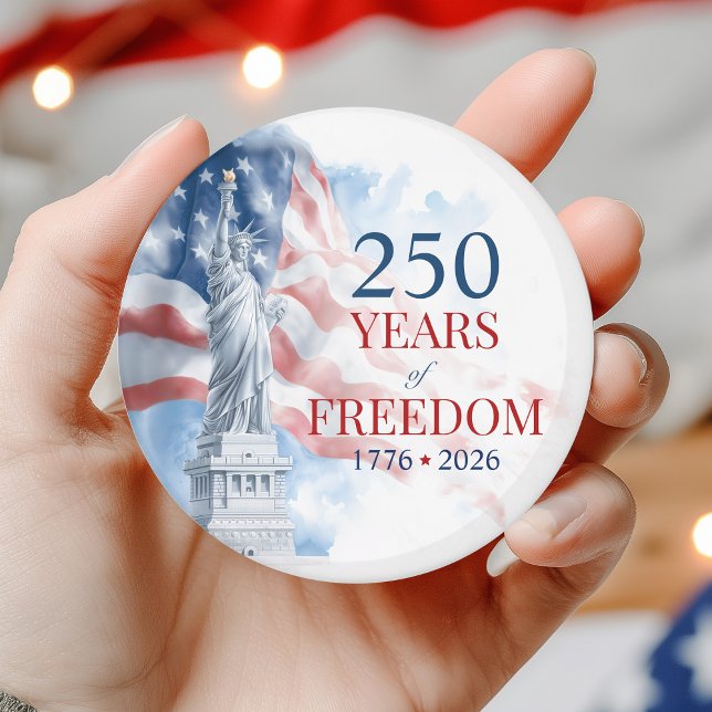America's Semiquincentennial 250 Years Freedom Magnet (Semiquincentennial 250 Years Freedom Magnet)