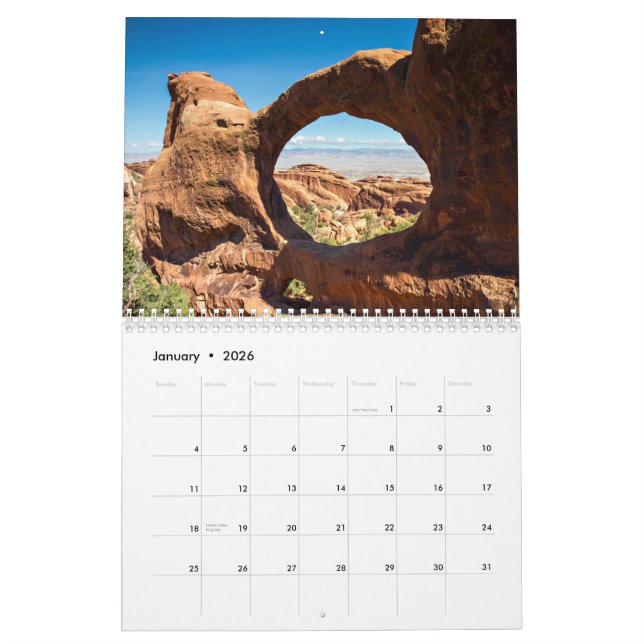 America's Southwest - The Grand Circle Calendar (Jan 2026)