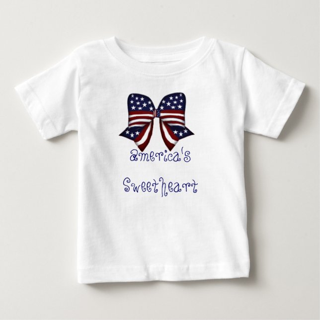 America's Sweetheart Baby T-Shirt (Front)