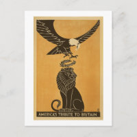 Americas Tribute To Britain WWI Britain Propaganda