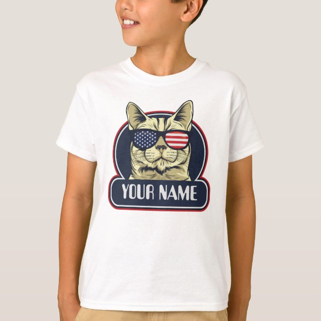 Americat 4th of July T-Shirt (Front)
