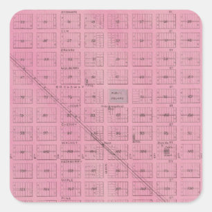 Americus, Scottville, Pittsburgh, Kansas Square Sticker