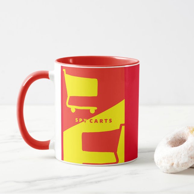 Americus Video #8: "Spy Carts" #2 (2021) Mug (With Donut)